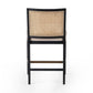 Antonia Cane Armless Bar + Counter Stool