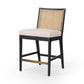 Antonia Cane Armless Bar + Counter Stool