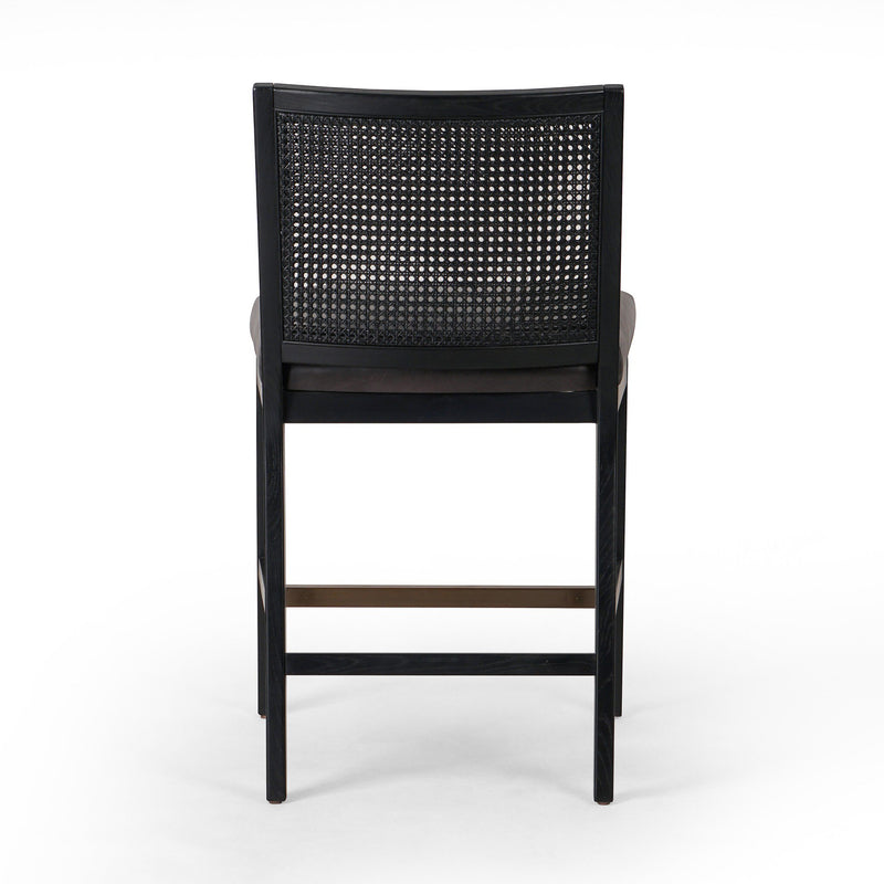 Antonia Cane Armless Bar + Counter Stool