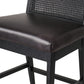 Antonia Cane Armless Bar + Counter Stool
