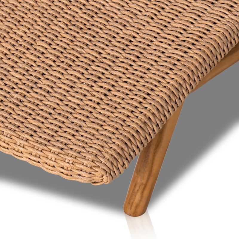 Portia Outdoor Chaise - Vintage Natural