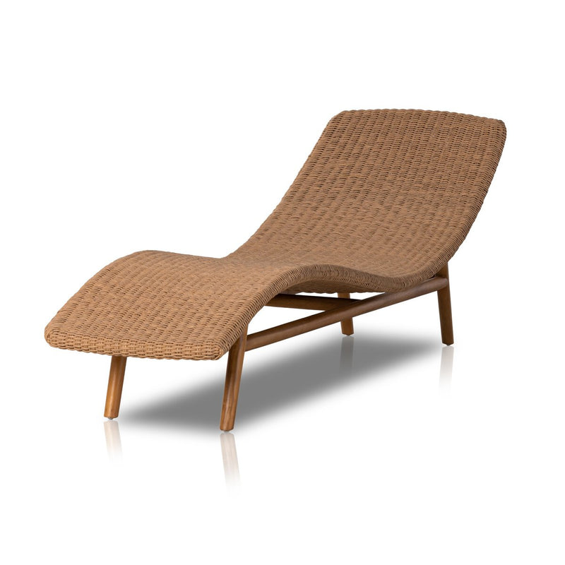 Portia Outdoor Chaise - Vintage Natural