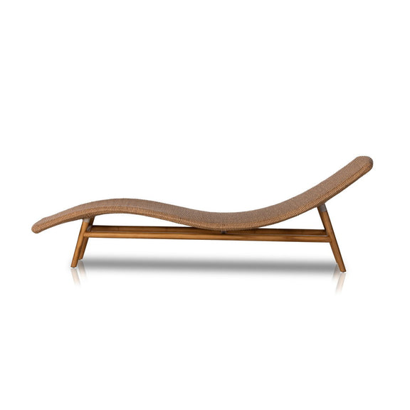 Portia Outdoor Chaise - Vintage Natural