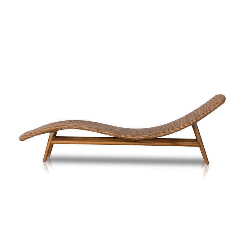 Portia Outdoor Chaise - Vintage Natural