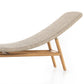 Portia Outdoor Chaise - Vintage White