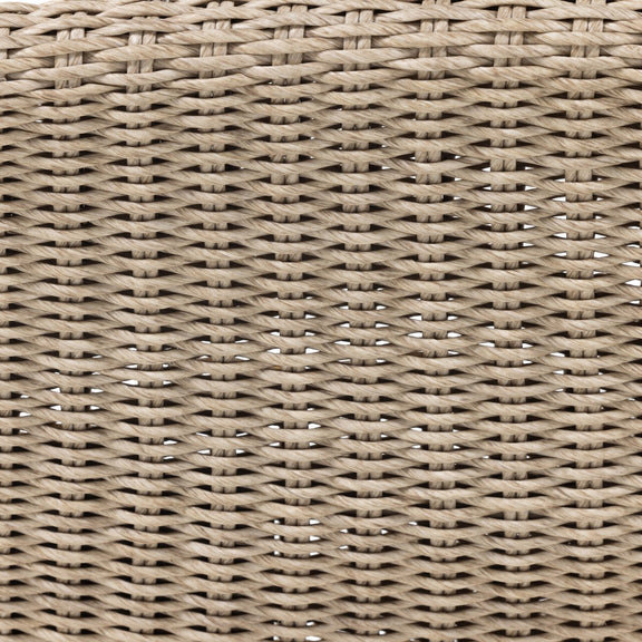 Portia Outdoor Chaise - Vintage White