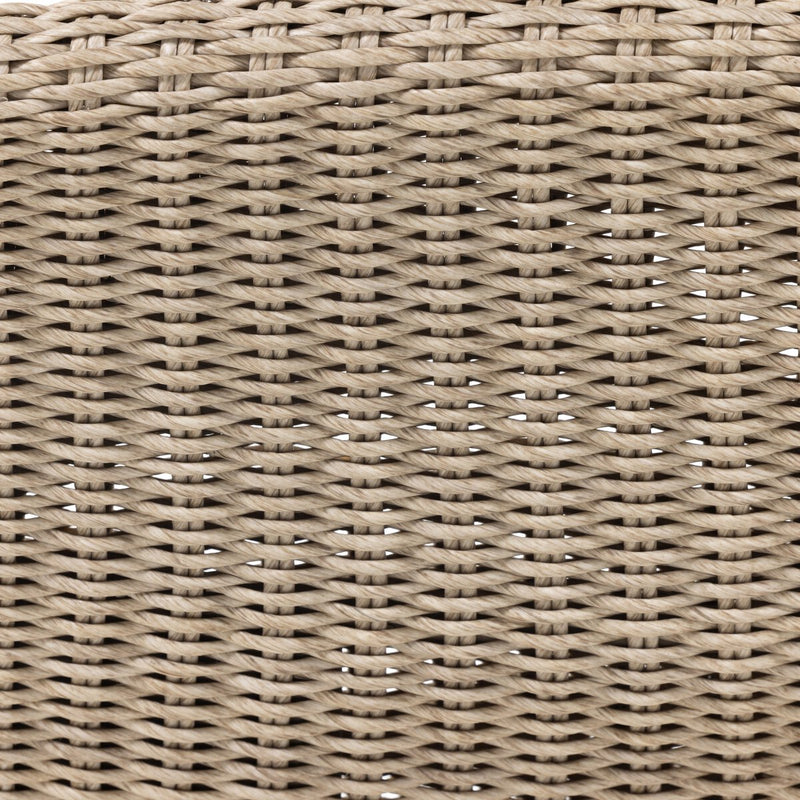 Portia Outdoor Chaise - Vintage White