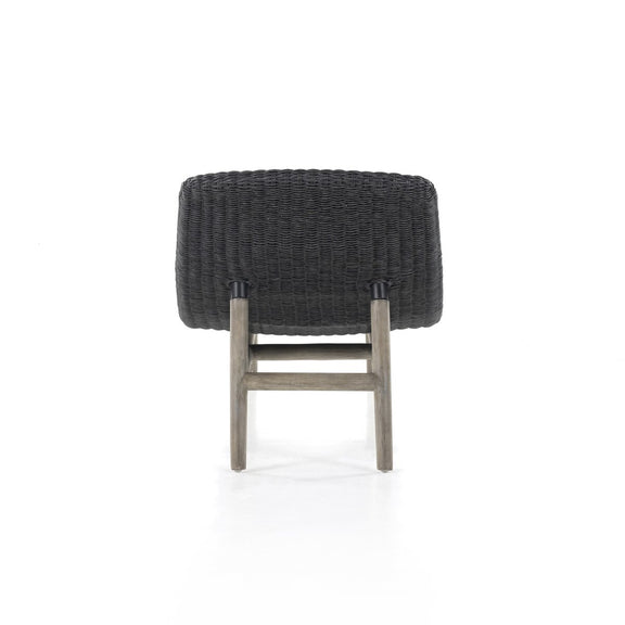 Portia Outdoor Chaise - Vintage Coal