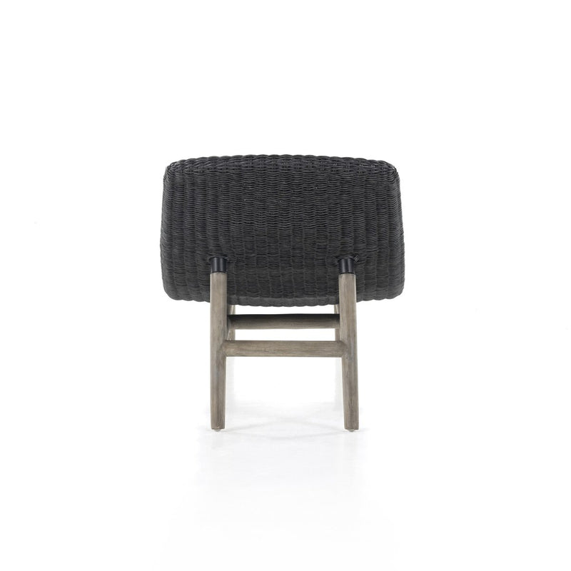 Portia Outdoor Chaise - Vintage Coal