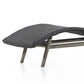 Portia Outdoor Chaise - Vintage Coal