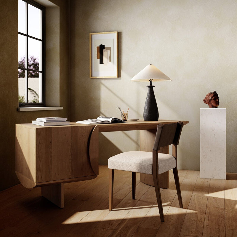 Pickford Desk - Dusted Oak Veneer