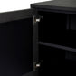 Cressida Sideboard - Black Linen