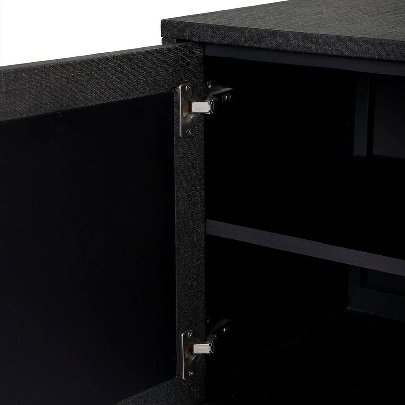 Cressida Sideboard - Black Linen