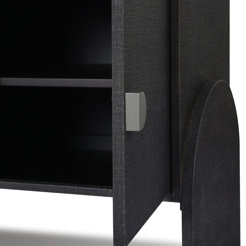 Cressida Sideboard - Black Linen