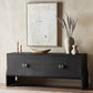 Cressida Sideboard - Black Linen