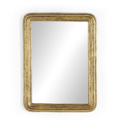 Vintage Louis Mirror - Antiqued Gold Leaf