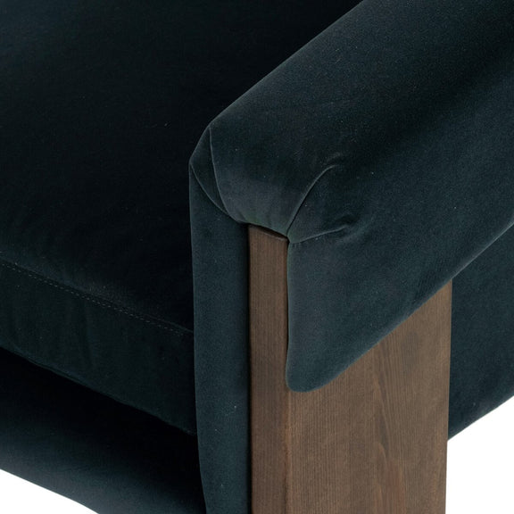 Cairo Chair - Modern Velvet Smoke