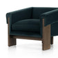 Cairo Chair - Modern Velvet Smoke