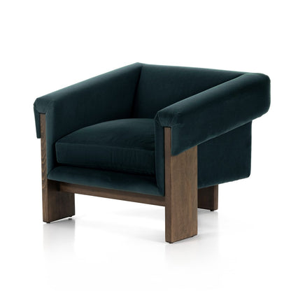 Cairo Chair - Modern Velvet Smoke