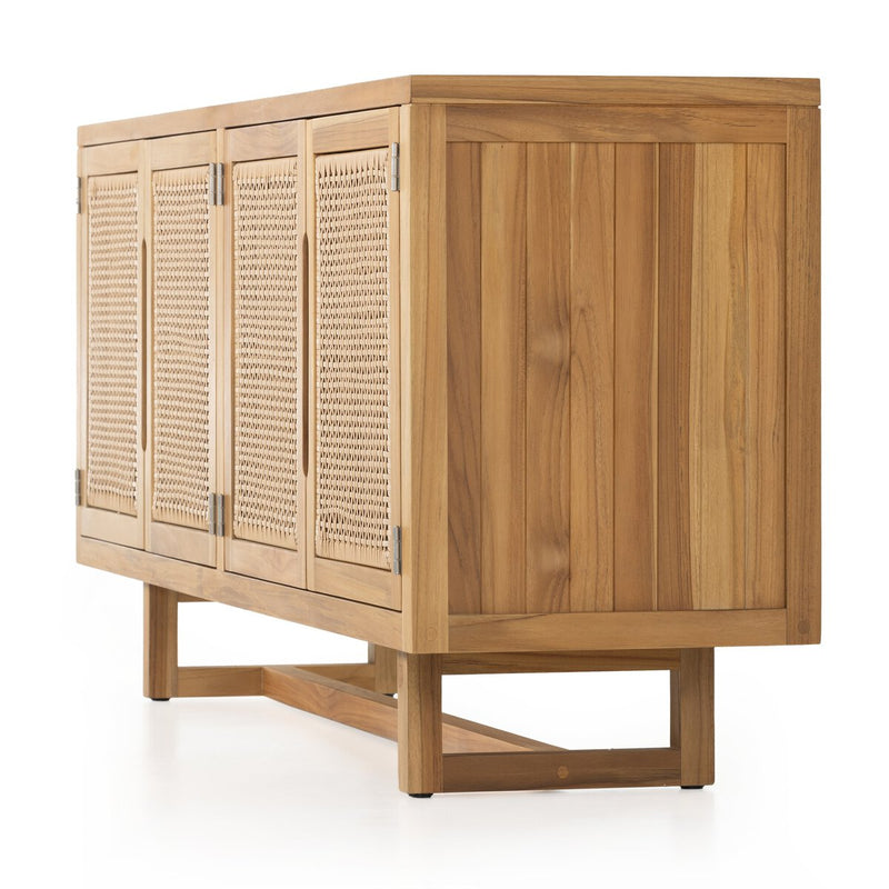 Merit Outdoor Sideboard - Natural Teak-fsc