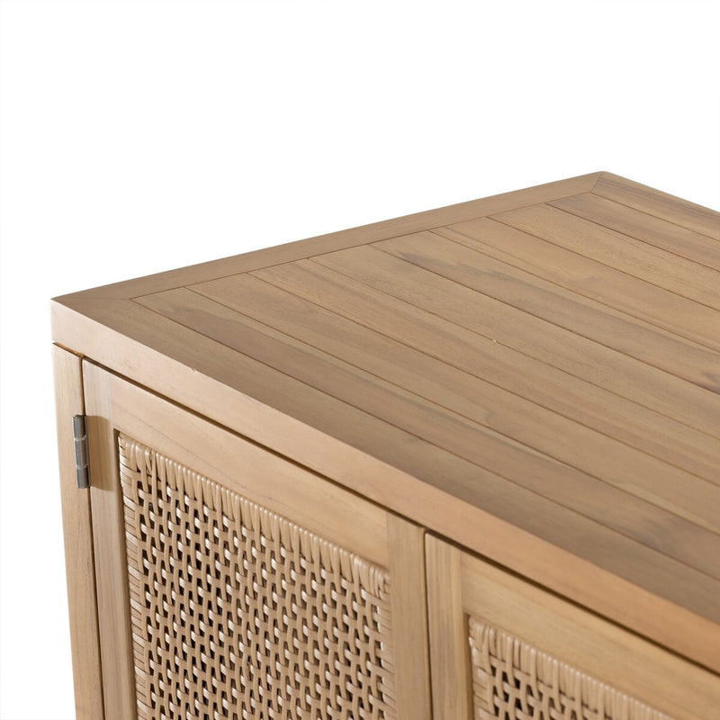 Merit Outdoor Sideboard - Natural Teak-fsc