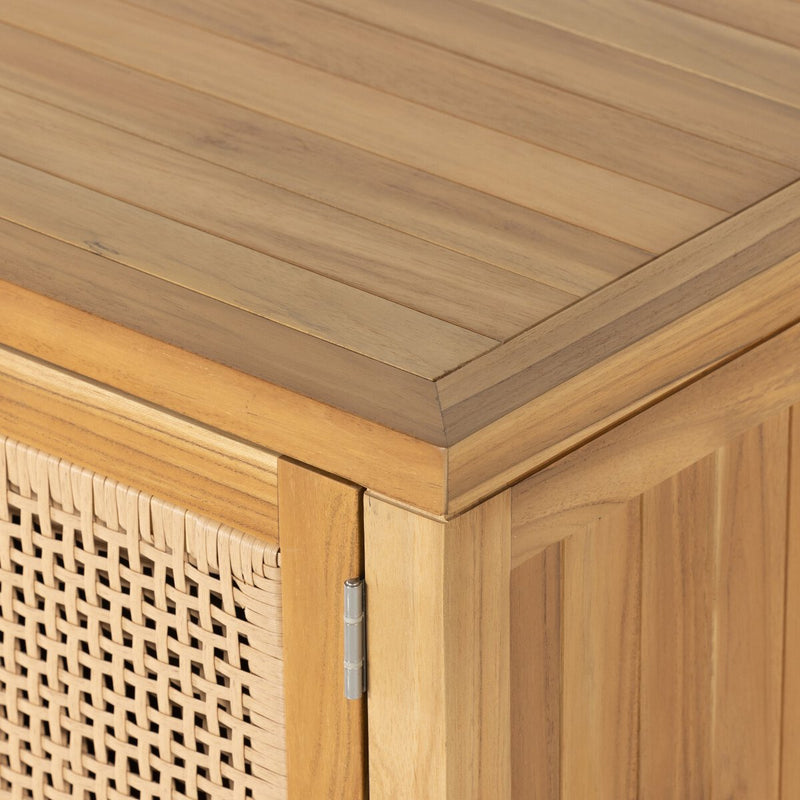 Merit Outdoor Sideboard - Natural Teak-fsc