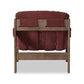Halston Chair - Nubuck Burgundy