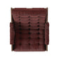 Halston Chair - Nubuck Burgundy