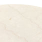Belle Oval Dining Table - Cream Marble