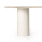Belle Oval Dining Table - Cream Marble