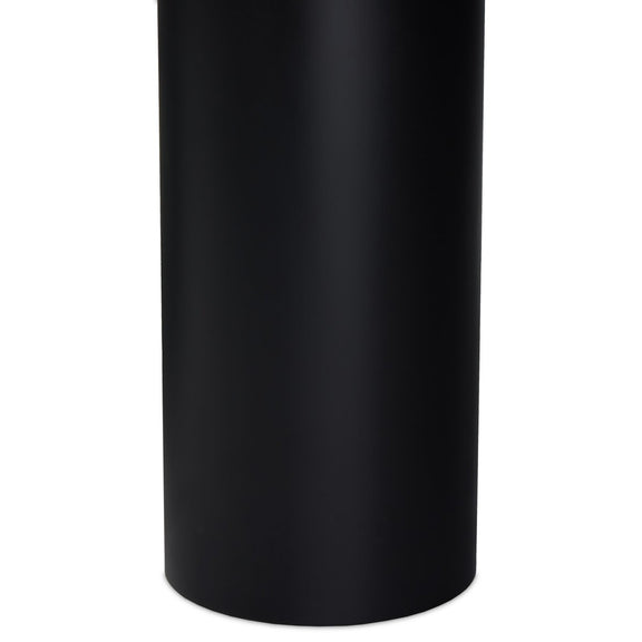 Belle Oval Dining Table - Black Marble