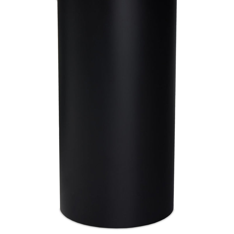 Belle Oval Dining Table - Black Marble