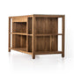 Indira Kitchen Island - Smoked Acacia