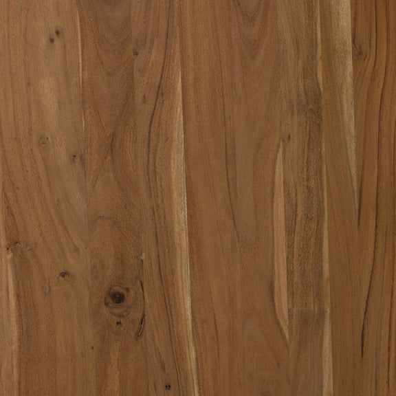 Indira Kitchen Island - Smoked Acacia