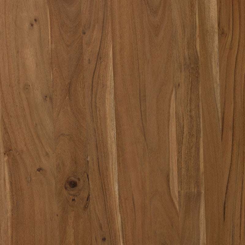 Indira Kitchen Island - Smoked Acacia