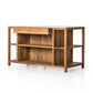 Indira Kitchen Island - Smoked Acacia