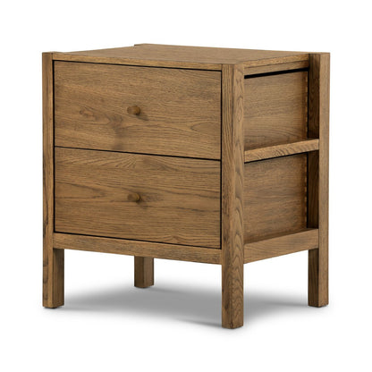 Meadow Nightstand - Tawny Oak Veneer