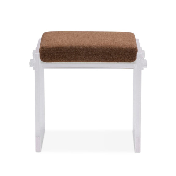 Gerrard Accent Stool - Crypton Wayfarer Sienna