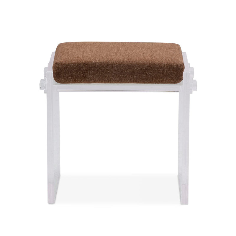 Gerrard Accent Stool - Crypton Wayfarer Sienna