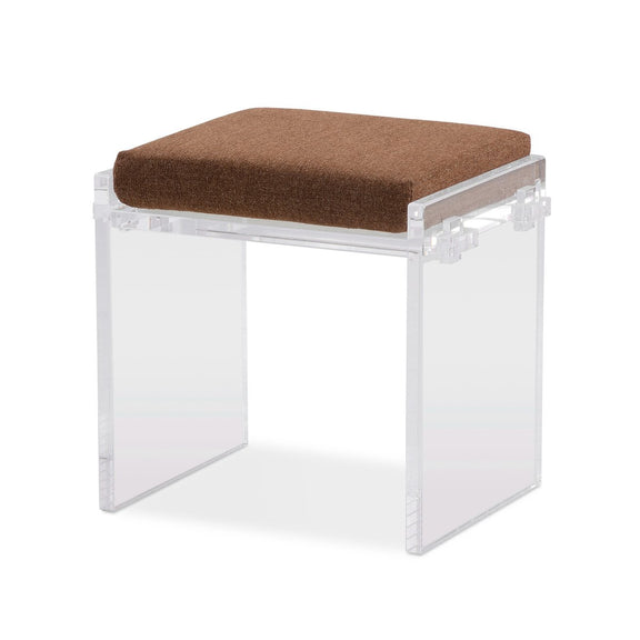 Gerrard Accent Stool - Crypton Wayfarer Sienna