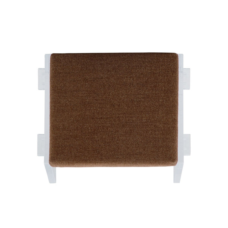 Gerrard Accent Stool - Crypton Wayfarer Sienna