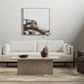 Arum Coffee Table - Cream Marble