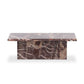 Arum Coffee Table - Merlot Marble