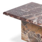Arum Coffee Table - Merlot Marble
