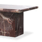 Arum Coffee Table - Merlot Marble