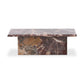 Arum Coffee Table - Merlot Marble