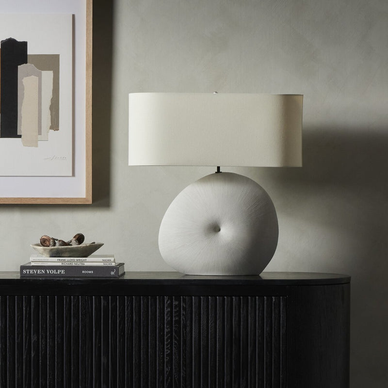 Busaba Table Lamp - Matte White