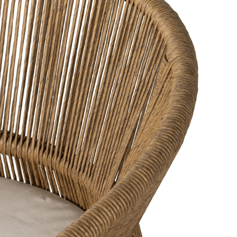 Irving Outdoor Dining Armchair - Textured Sand