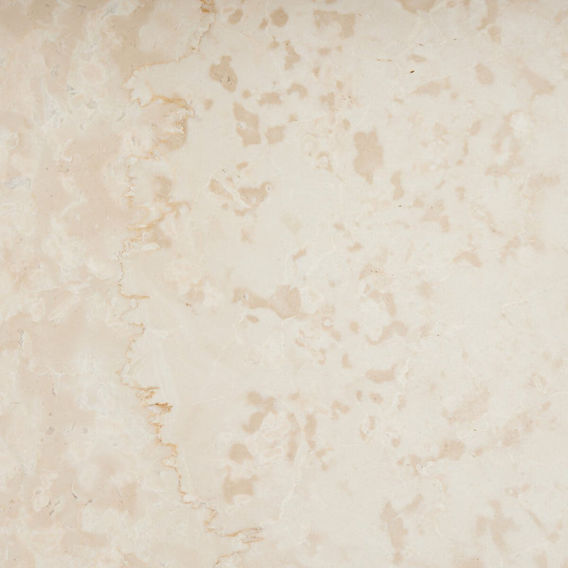 Arum End Table - Cream Marble