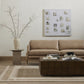 Arum End Table - Cream Marble
